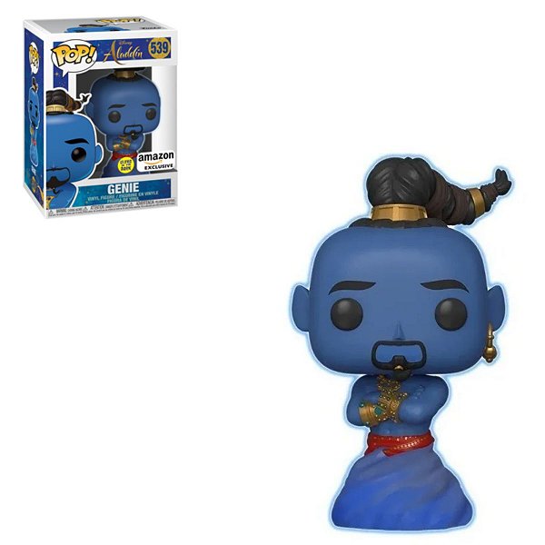 Funko Pop Disney Aladdin 539 Genie Glows in The Dark