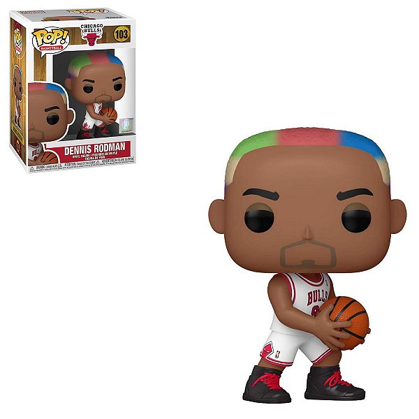 Funko Pop NBA Legends 103 Dennis Rodman Chicago Bulls