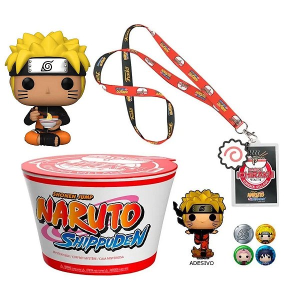 Funko Pop Naruto Mystery Box c/ 823 Naruto Uzumaki w/ Noodles
