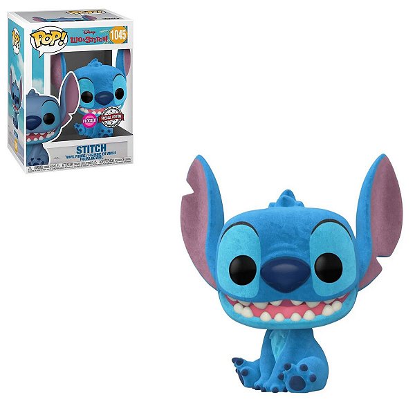 Funko Pop Disney Lilo & Stitch 1045 Stitch Exclusive Flocked