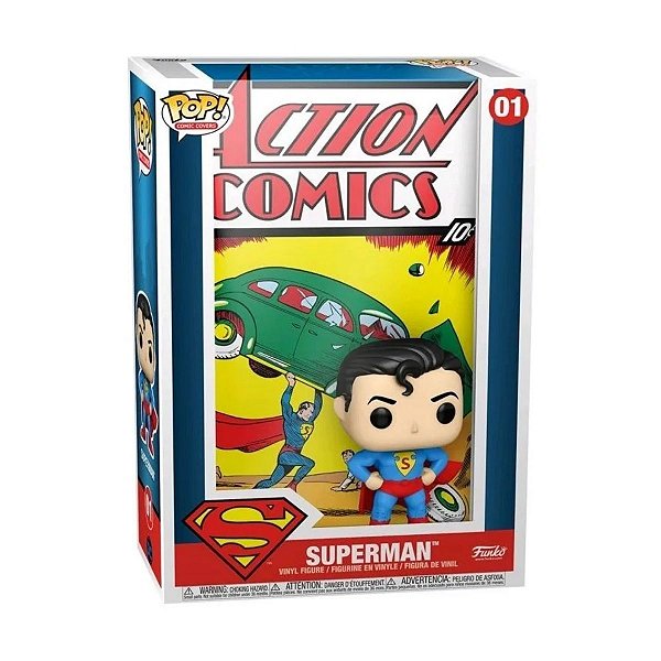 Funko Pop Comic Covers DC 01 Superman