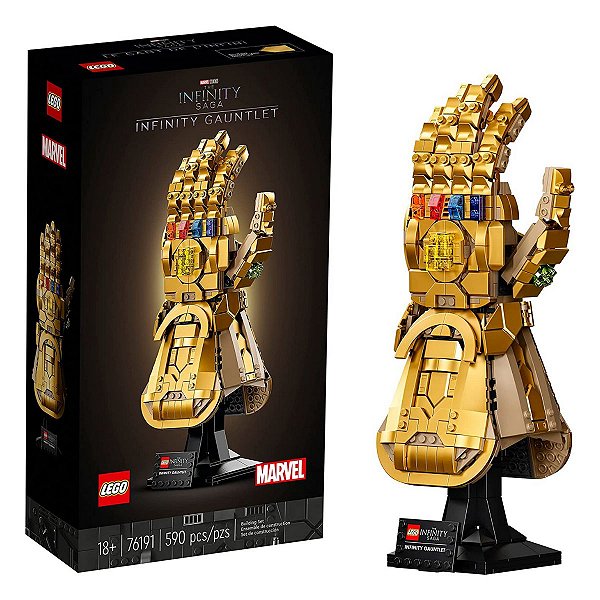 Lego Marvel Infinity Gauntlet Manopla Do Infinito Thanos - 76191