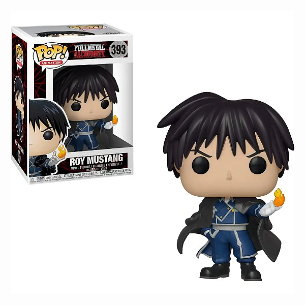 Funko Pop Fullmetal Alchemist 393 Roy Mustang