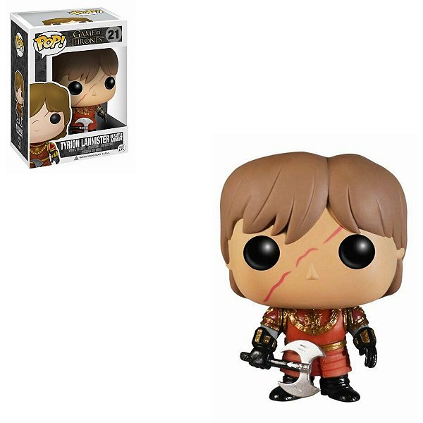 Funko Pop Game Of Thrones 21 Tyrion Lannister in Battle Armor