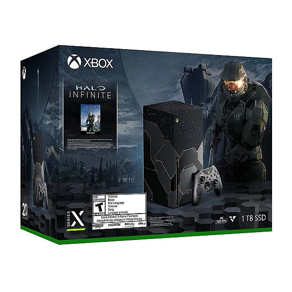 Console Xbox Series X Halo Infinite Limited Edition Bundle