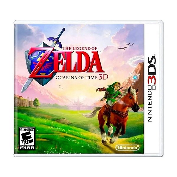 Jogo The Legend Of Zelda: Ocarina Of Time 3d - 3ds - Nintendo