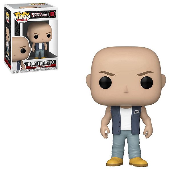 Funko Pop Fast & Furious 1078 Dom Toretto Velozes e Furiosos