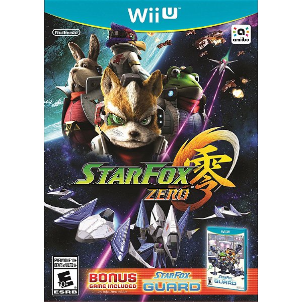 Star Fox Zero Starfox + Starfox Guard - Wii U