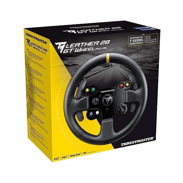 Volante Add On Thrustmaster Leather 28 GT Couro
