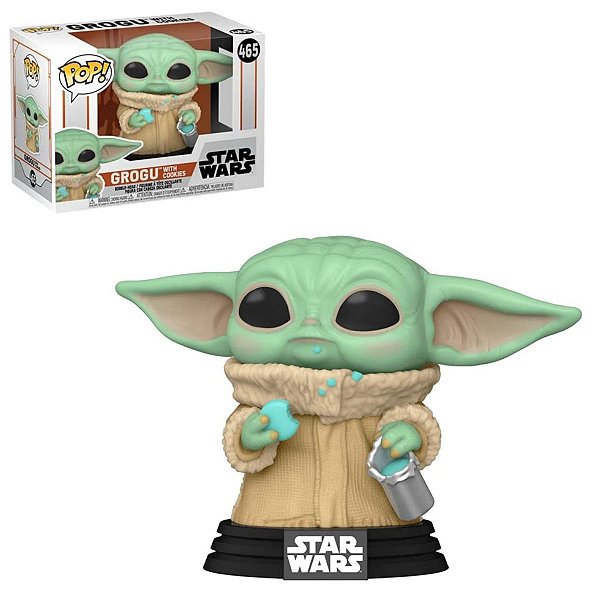 Funko Pop Star Wars 465 Baby Yoda Grogu w/ Cookies