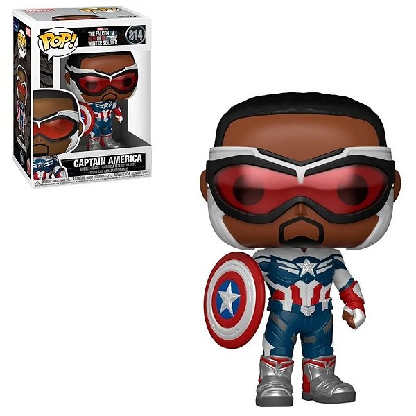 Funko Pop Falcon And The Winter Soldier 814 Captain America