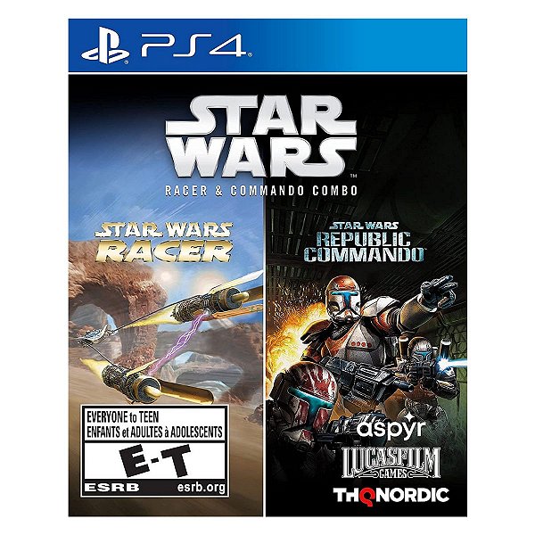 Jogo Star Wars Racer Commando Pack - Playstation 4 - Star