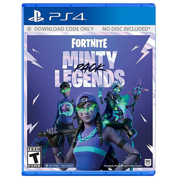 Fortnite Minty Legends Pack (code in Box) - PS4