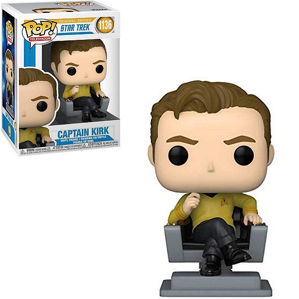 Funko Pop Star Trek 1136 Capitão Kirk