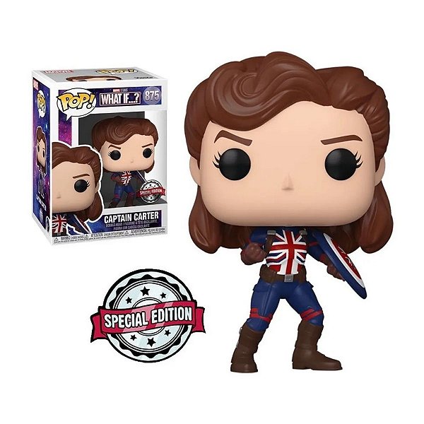 Funko Pop Marvel What If 875 Captain Carter Special Edition