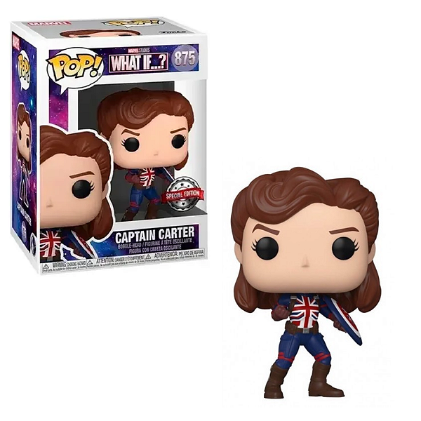Funko Pop Marvel What If 875 Captain Carter Special Edition