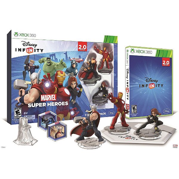 Disney Infinity 2.0 Marvel Super Heroes Starter Pack Xbox 360