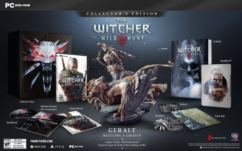 The Witcher 3 Wild Hunt Collector's Edition PC