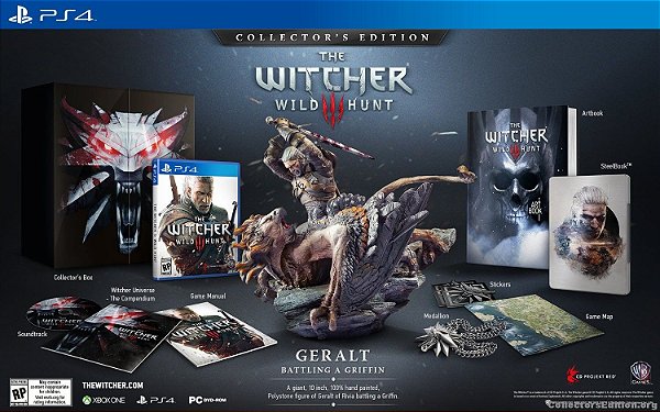 The Witcher 3 Wild Hunt Collector's Edition PS4