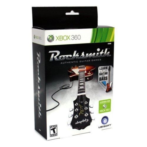 Rocksmith Guitar and Bass + Cabo Xbox 360