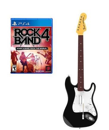 Rock Band 4 Wireless Guitar Bundle (Jogo + Guitarra) PS4