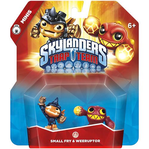 Skylanders Trap Team Minis: Small Fry e Weeruptor