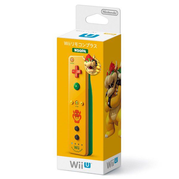 Controle Wii Wii U Remote Plus Bowser (Koopa)