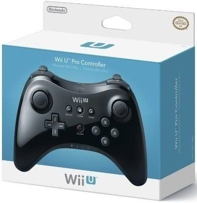 Controle Wii U Pro Controller Preto