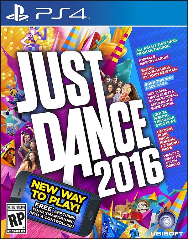 Jogo Just Dance 2016 - Playstation 4 - Ubisoft