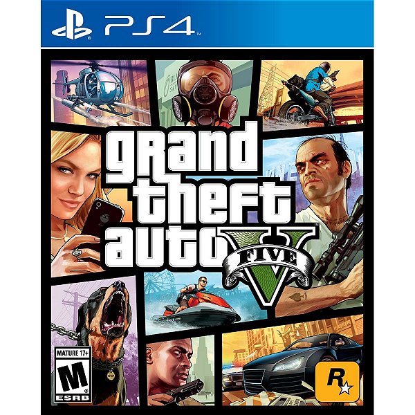 Jogo Gta V - Playstation 4 - Rockstar Games