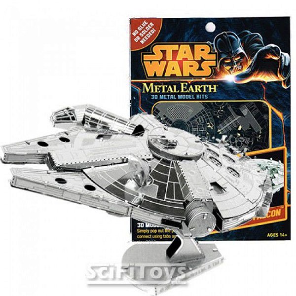 Star Wars Kits 3D Metal Model Millennium Falcon