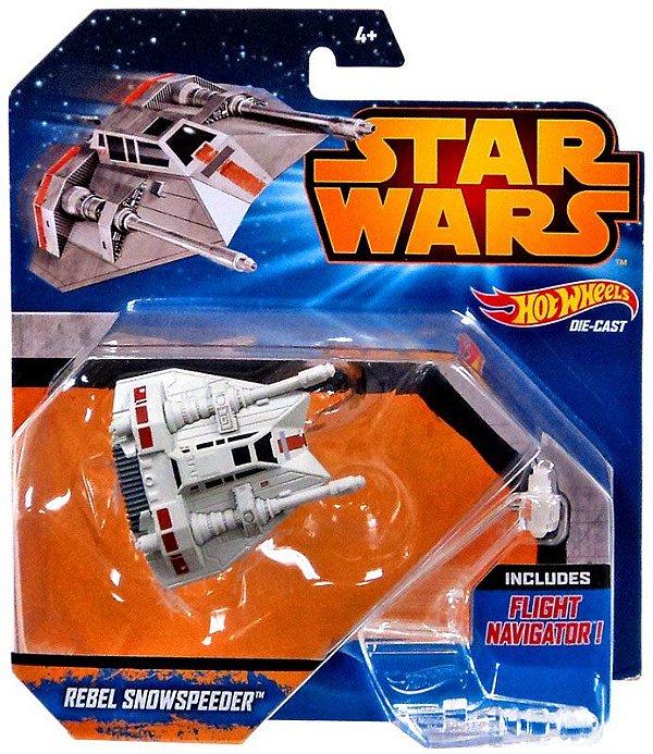 Hot Wheels Star Wars Episode VII Vehicle Deluxe Rebels Snowspeeder