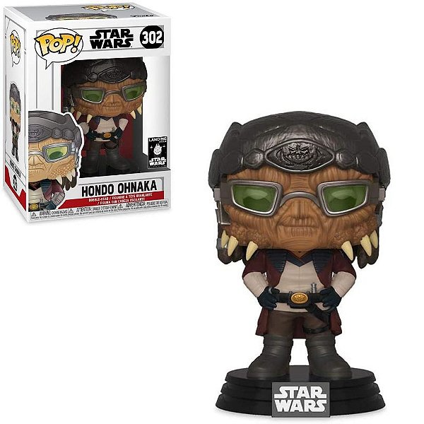 Funko Pop Star Wars 302 Hondo Ohnaka Galaxy's Edge