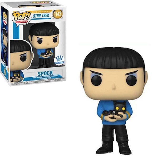 Funko Pop Star Trek 1142 Spock w/ Cat Exclusive