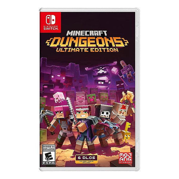 Jogo Minecraft Dungeons - Ultimate Edition - Switch - Mojang