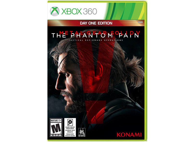 Jogo Metal Gear Solid V The Phantom Pain - Xbox 360 - Konami