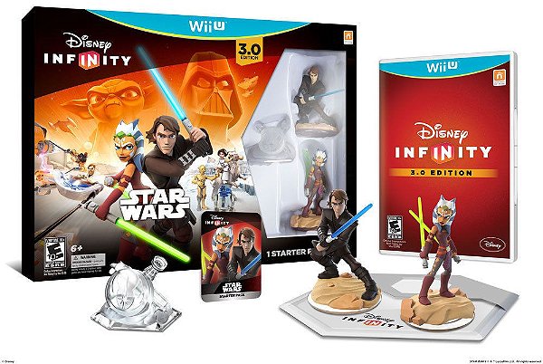 Jogo Disney Infinity 3.0 Star Wars Pack - Wii U - Disney Interactive