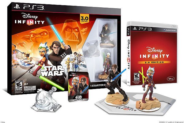 Jogo Disney Infinity 3.0 Star Wars Pack - Playstation 3 - Disney Interactive