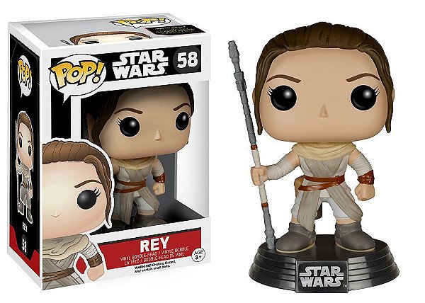 Funko Pop Star Wars The Force Awakens 58 Rey