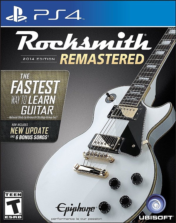 Rocksmith 2014 Remastered C/ Cabo - Ps4