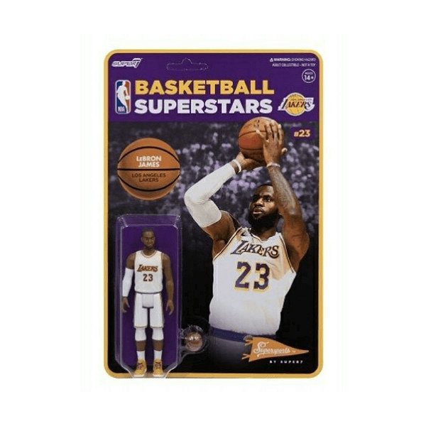 ReAction NBA Lebron James Lakers Alternate Jersey SUPER7