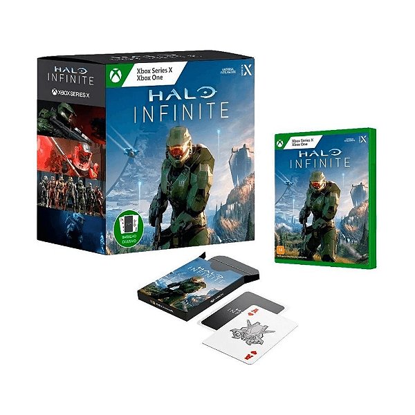 Halo Infinite Edição Exclusiva c/ Baralho - Xbox Series X/S, One