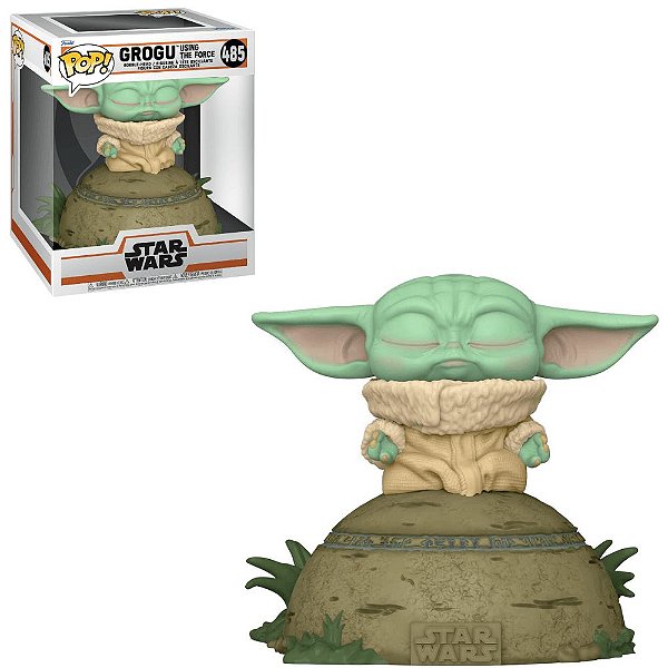 Funko Pop The Mandalorian 485 Baby Yoda Grogu Using the Force