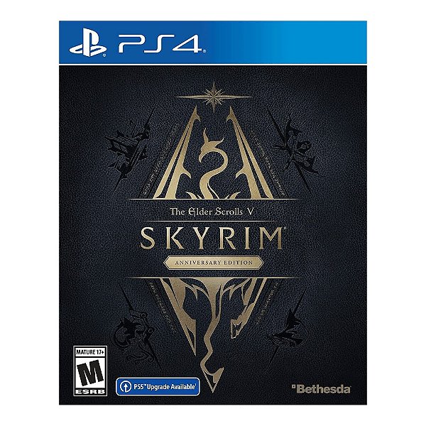 Skyrim Anniversary Edition - PS4 c/ Upgrade p/ PS5