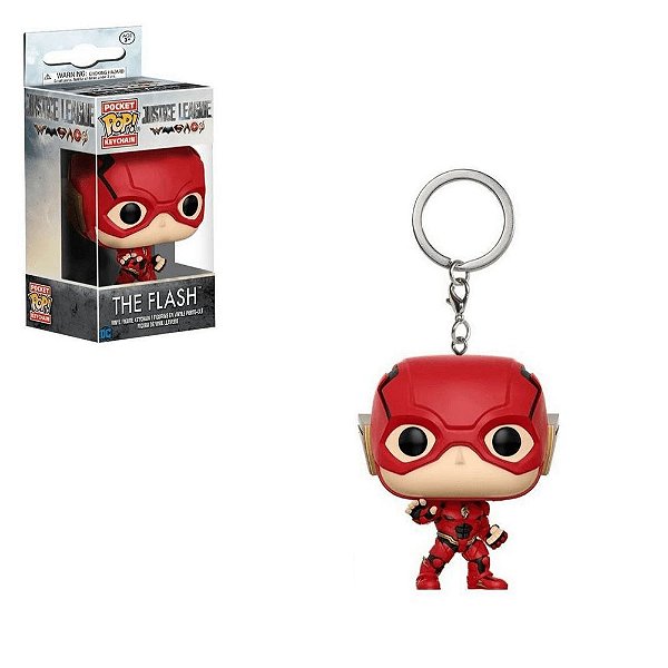 Chaveiro Funko Pocket DC Justice League The Flash