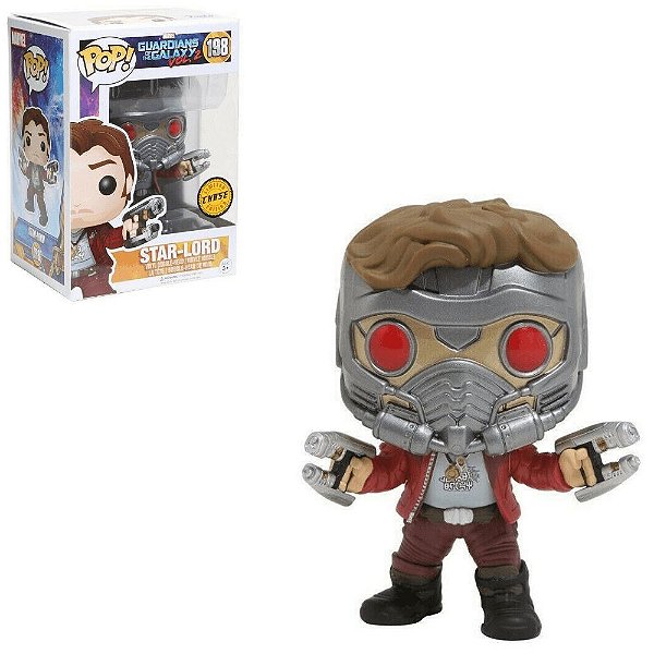 Funko Pop Guardians of the Galaxy 198 Star Lord Chase