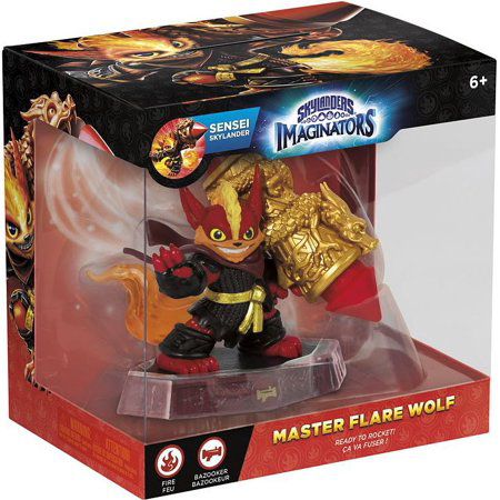 Skylanders Imaginators Sensei Flare Wolf Figura Individual