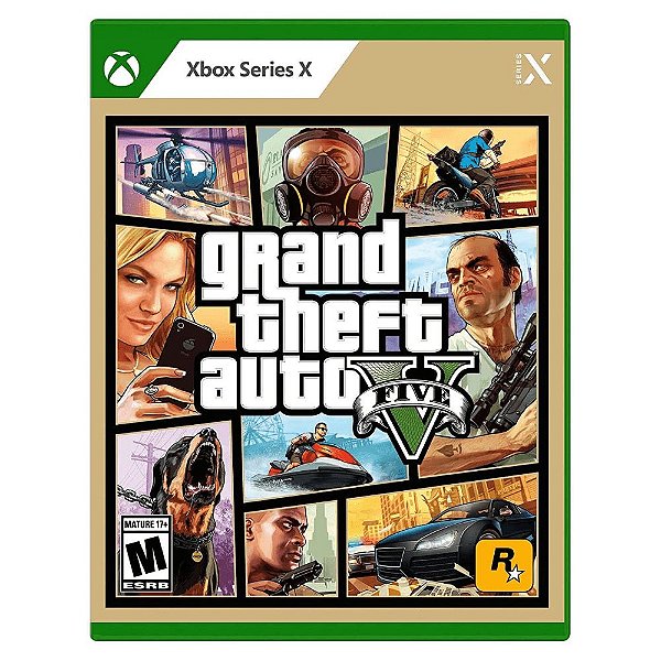 Gta 5 Grand Theft Auto V - Xbox Series X - Game Games - Loja de Games  Online