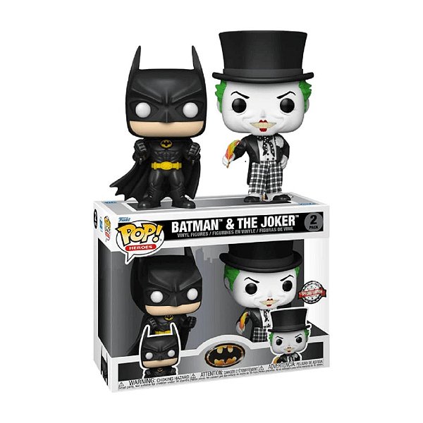 Funko Pop DC Batman & The Joker 2-Pack Exclusive