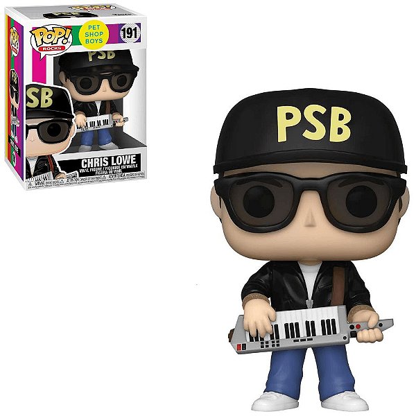 Funko Pop Rocks Pet Shop Boys 191 Chris Lowe Exclusive